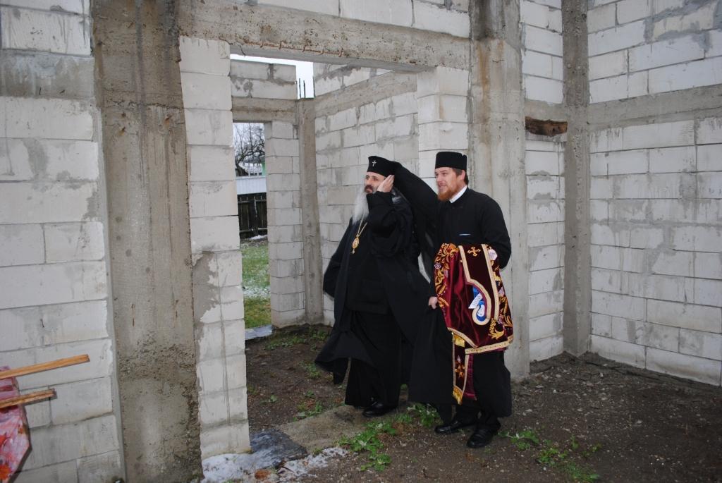 in biserica noua ( in constructie)